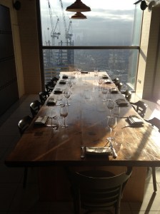 Duck & Waffle private dining room.