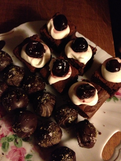 Brownies & truffles