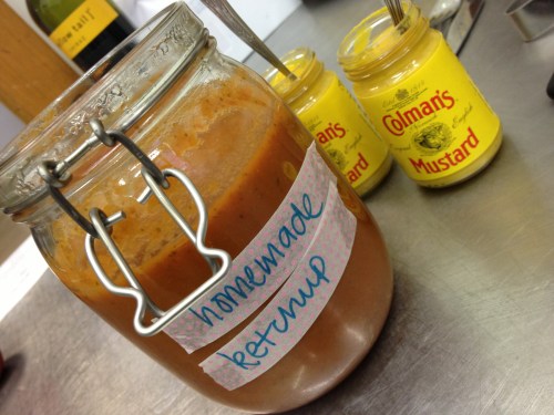 Homemade ketchup