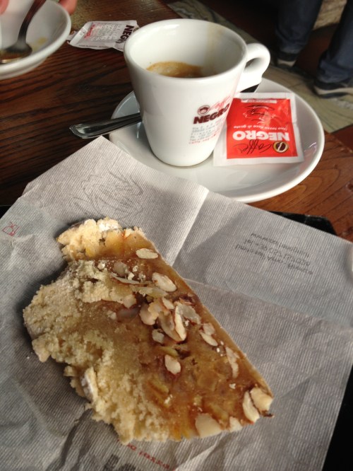 Marzipan topped panforte