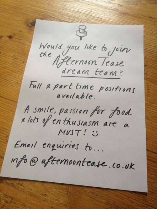 Recruiting for the dream team...