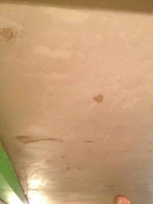 Ceiling after