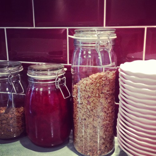 Beautiful tiling by my brother, Tom