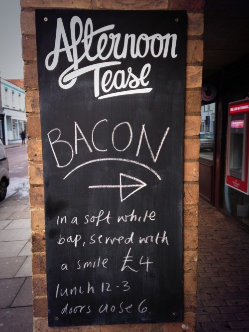 Bacon bap Friday